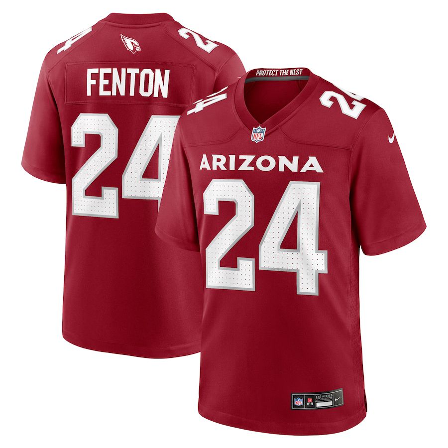 Men Arizona Cardinals #24 Rashad Fenton Nike Cardinal Game Player NFL Jersey->arizona cardinals->NFL Jersey